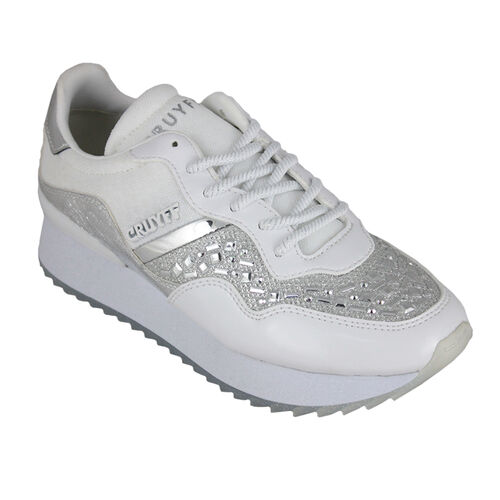 CRUYFF WAVE EMBELLESHED WHITE