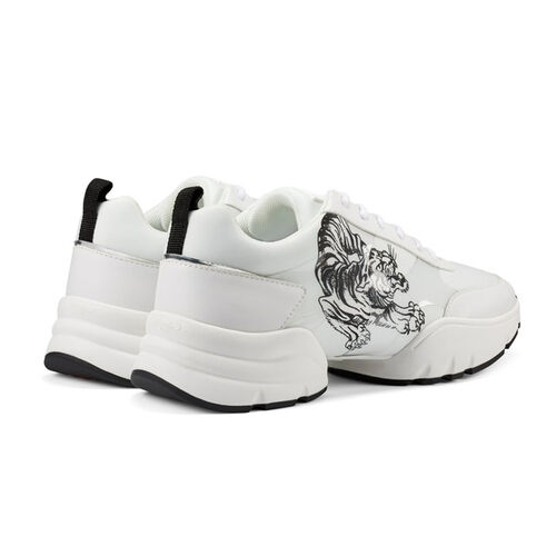 CAGED RUNNER TIGER WHITE-BLACK