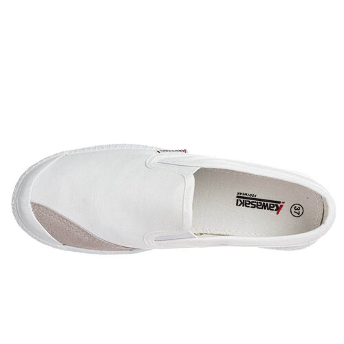 Kawasaki Slip On Canvas Shoe K212437 1002 White