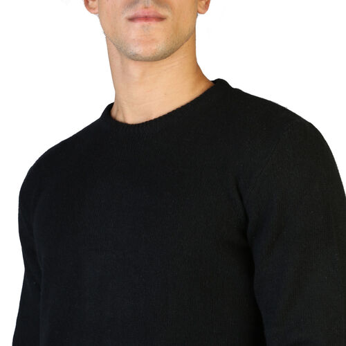 100% Cashmere C-NECK-M 900 Black