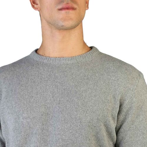 100% Cashmere C-NECK-M 800 Grey