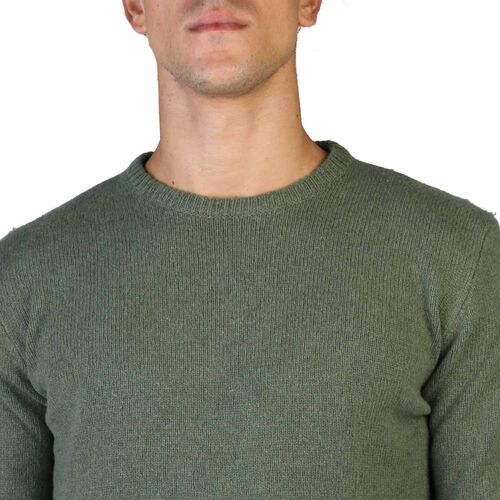 100% Cashmere C-NECK-M 170 British Green