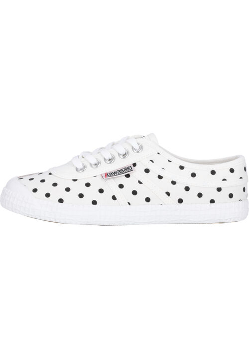 Kawasaki Polka Canvas Shoe K202421-ES 1024 Marshmallow