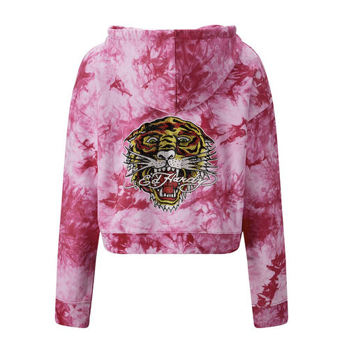 LOS TIGRE GROP HOODY HOT PINK Rosa L