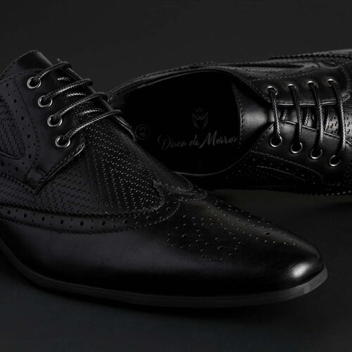 Duca di Morrone Scott - Leather Black