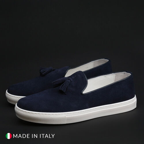 Duca di Morrone Diego - Suede Dark Blue