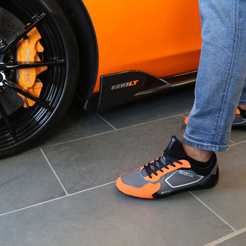 Sparco SP-F7 - Dark Grey/Orange