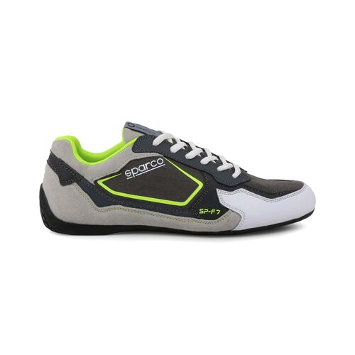 Sparco SP-F7 - Grey/Green Fluor