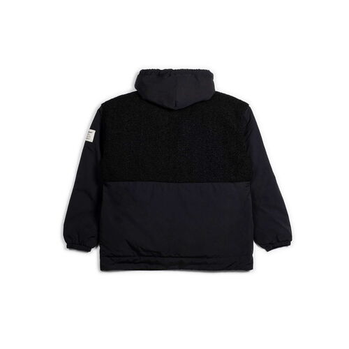 WINDBREAKER SHELTER BLACK STREETWEAR - S