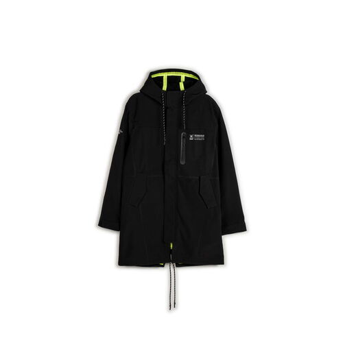 MUNICH PARKA RAIN BLACK LIFESTYLE - S