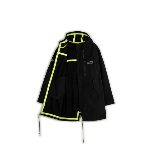 MUNICH PARKA RAIN BLACK LIFESTYLE - S