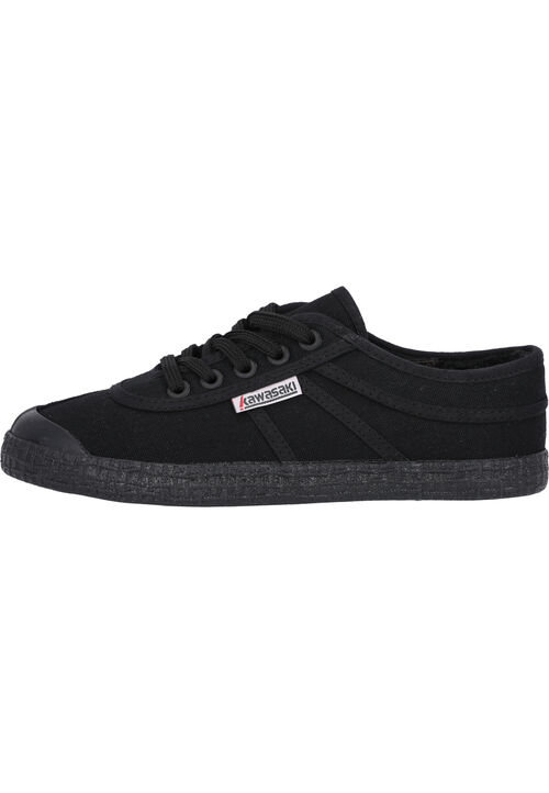 Kawasaki Original Teddy Canvas Shoe K204501 1001S Black Solid