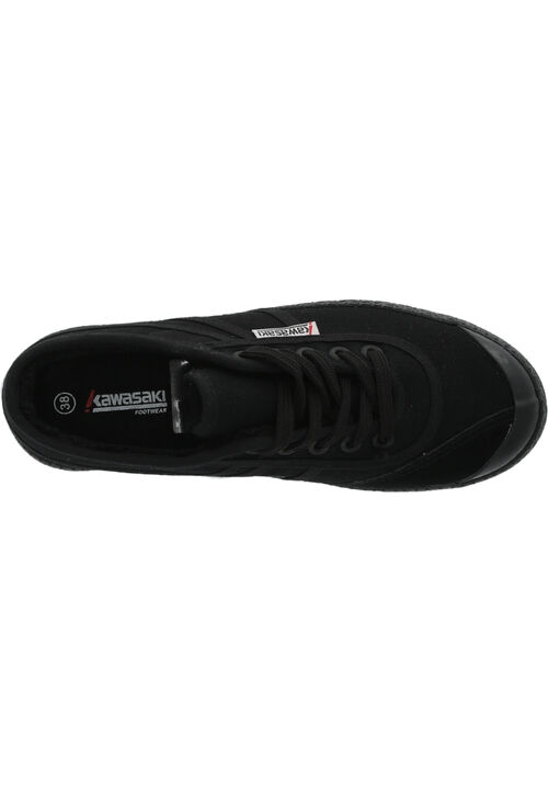 Kawasaki Original Teddy Canvas Shoe K204501 1001S Black Solid