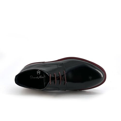 Duca di Morrone Italo - Leather Black/Burgundy