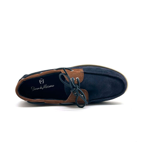 Duca di Morrone Santiago - Suede Blue/Brown