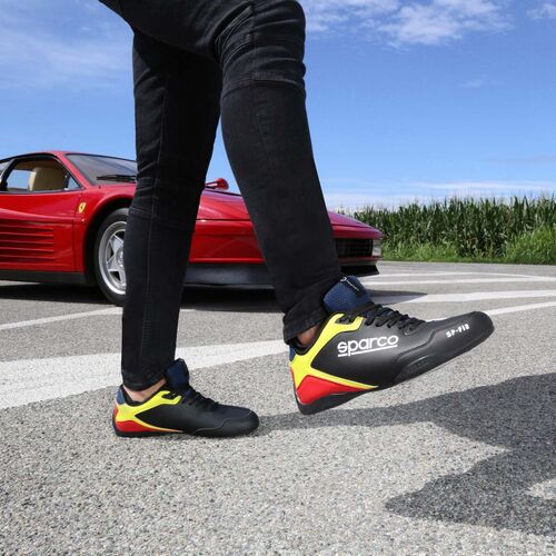 Sparco SP-F12 - Black/Red/Yellow