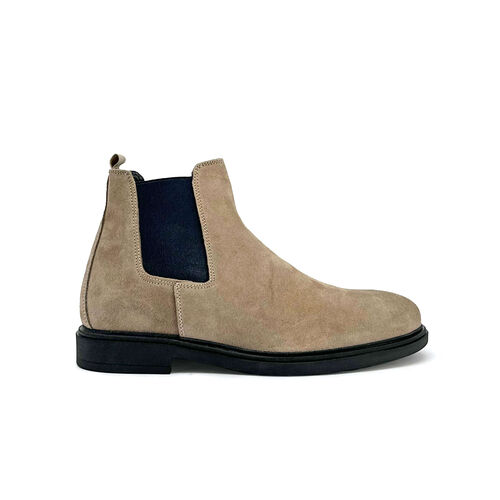 Duca di Morrone Martino - Suede Taupe/Blue