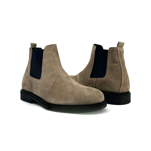 Duca di Morrone Martino - Suede Taupe/Blue