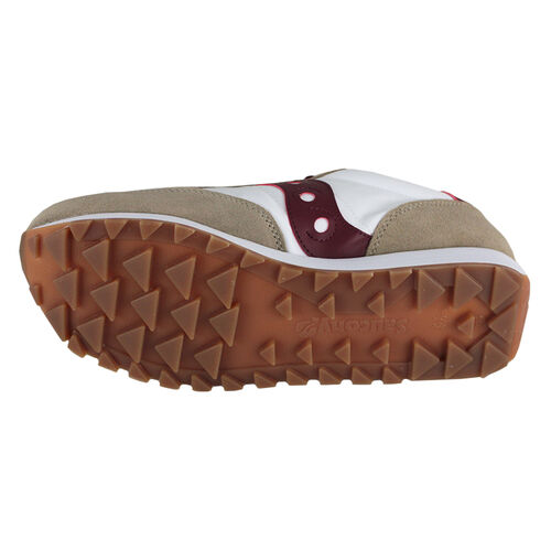 Saucony JAZZ ORIGINAL VINTAGE S70368-117 Tan/White/Wine 44 EU