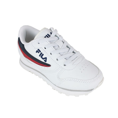 FILA ORBIT LOW KIDS WHITE/DRESS BLUE Blanco 30