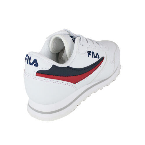 FILA ORBIT LOW KIDS WHITE/DRESS BLUE Blanco 30