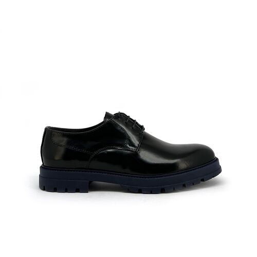 Duca di Morrone Italo - Leather Black/Blue