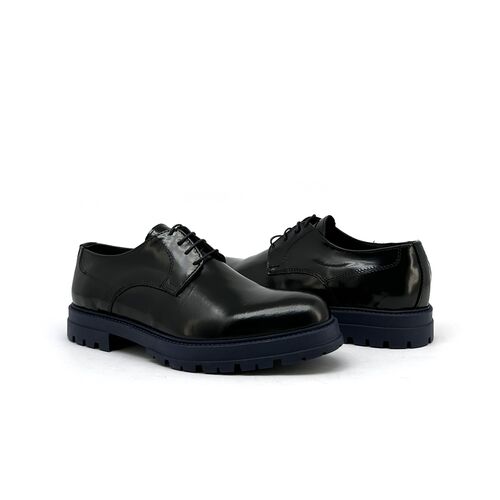 Duca di Morrone Italo - Leather Black/Blue