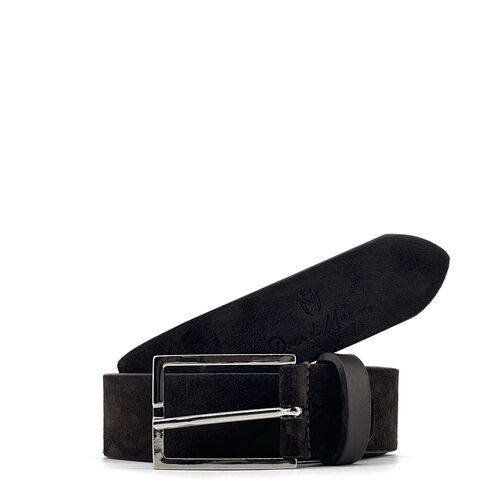 Duca di Morrone Belt - Leather Brown/Blue