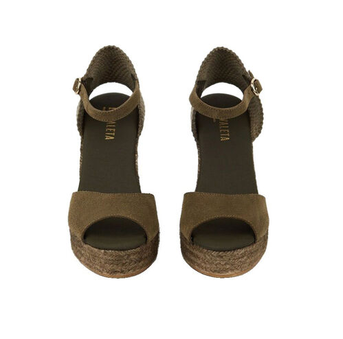 La Valeta Charlene Peep Toe Oliva
