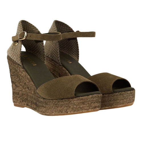 La Valeta Charlene Peep Toe Oliva